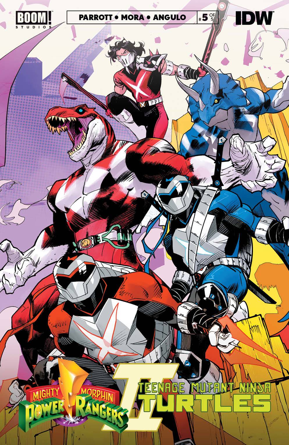 MMPR TMNT II #5 (OF 5) CVR A MORA (C: 1-0-0)