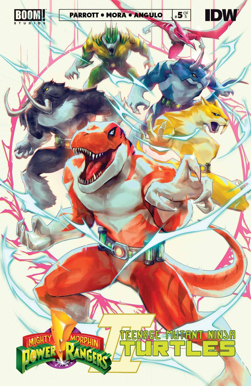 MMPR TMNT II #5 (OF 5) CVR C MMPR VAR TAO (C: 1-0-0)
