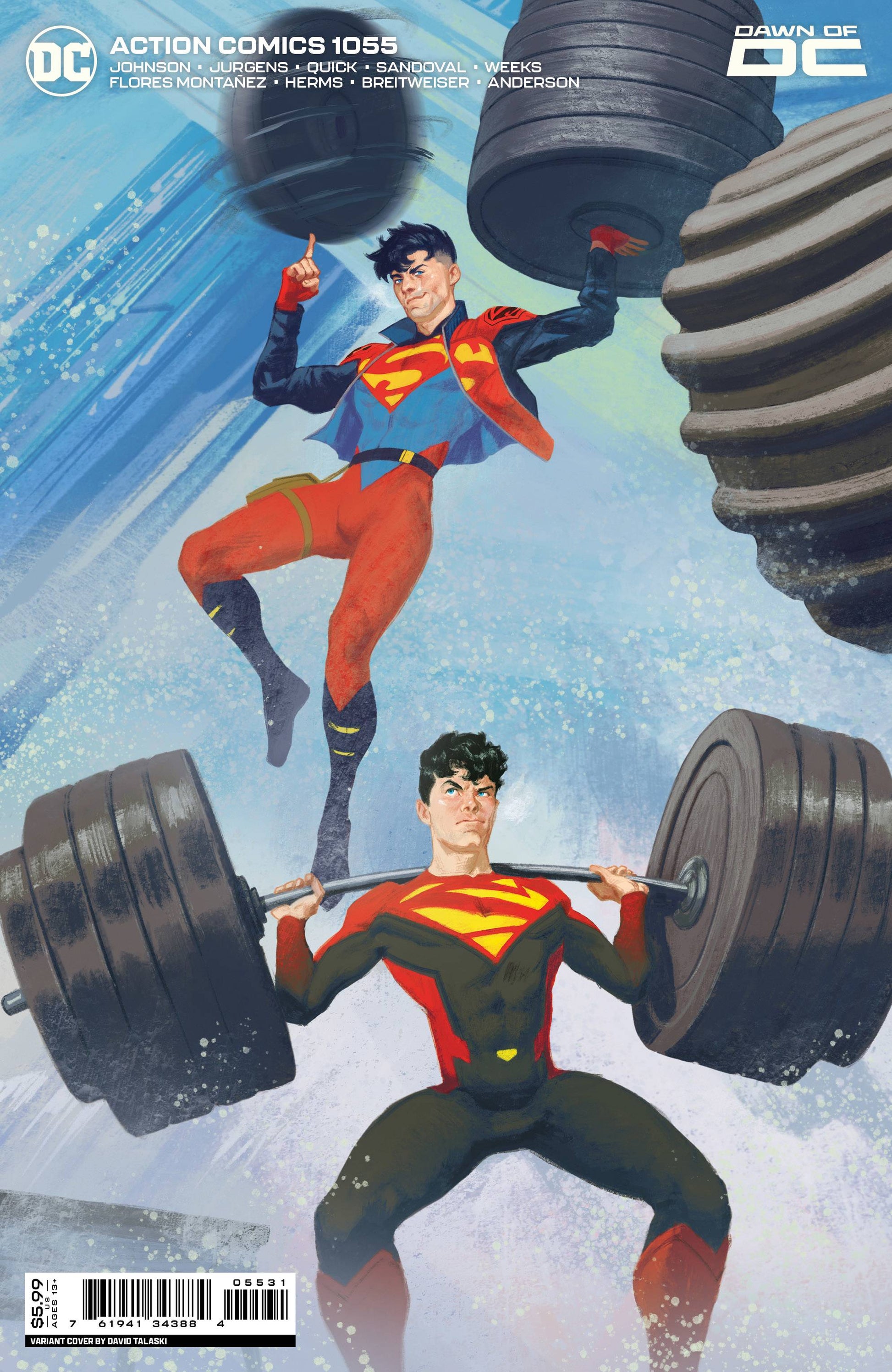 ACTION COMICS #1055 CVR C TALASKI CS VAR