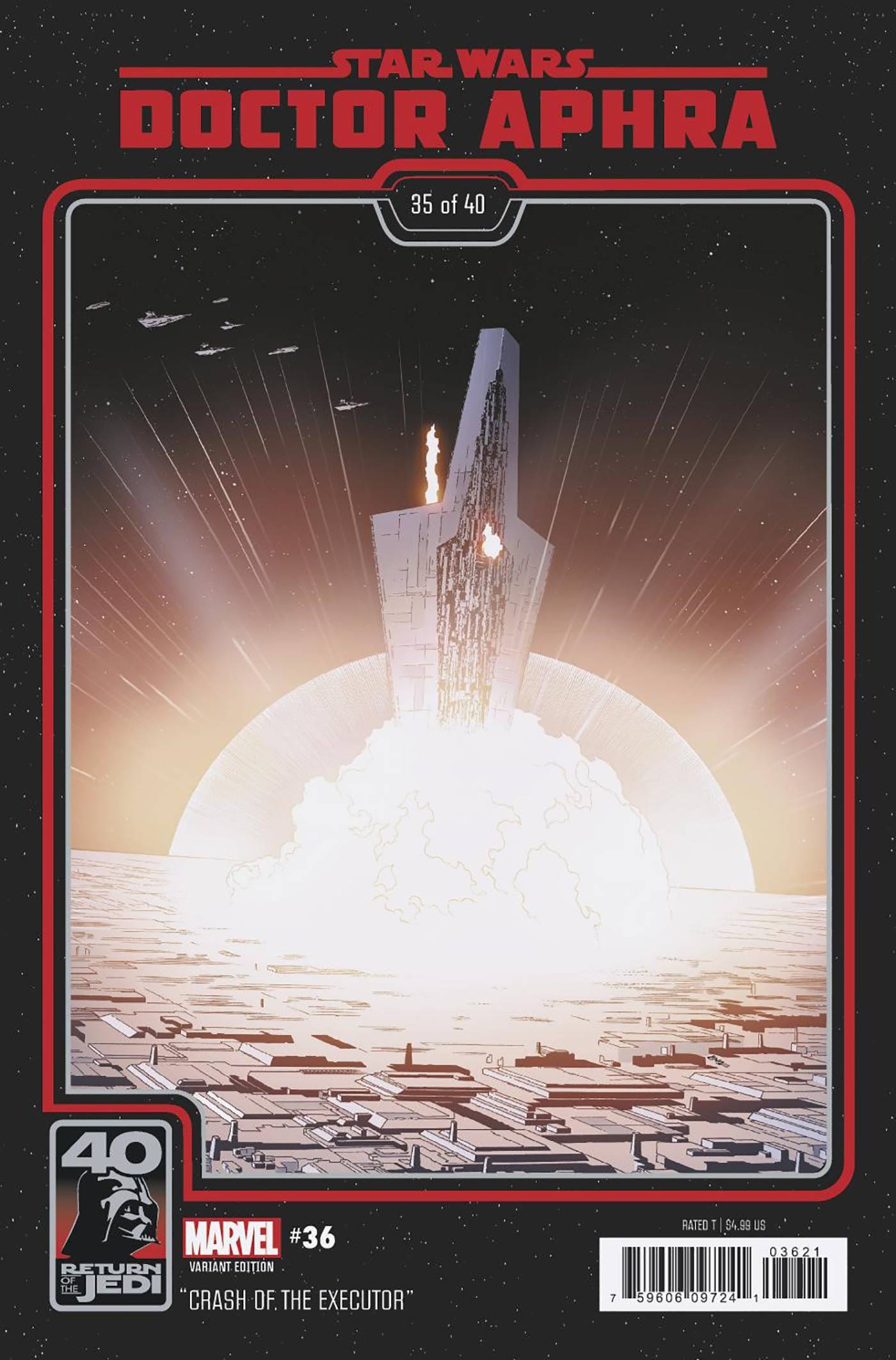 STAR WARS DOCTOR APHRA #36 RETURN JEDI 40TH ANNIV VAR