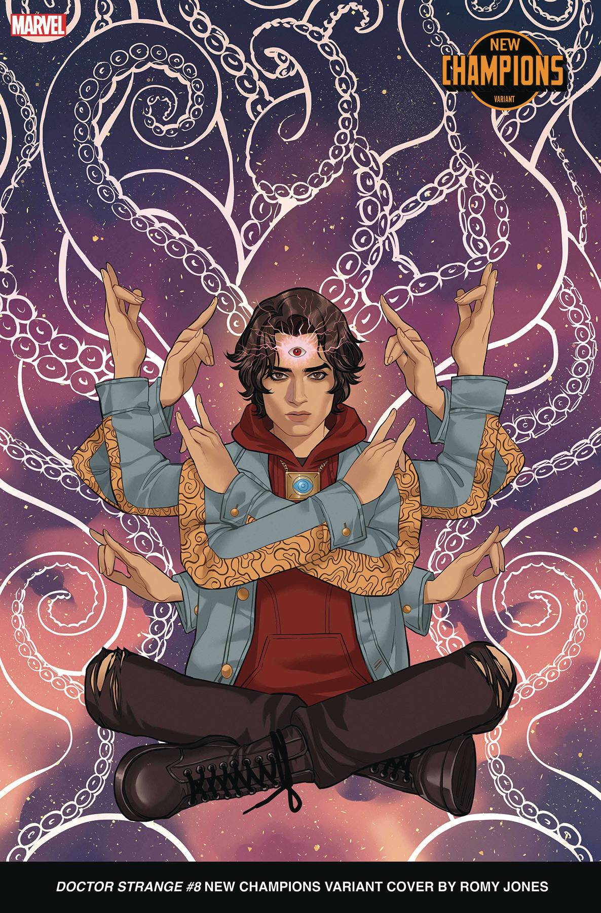 DOCTOR STRANGE #8 ROMINA JONES NEW CHAMPIONS VAR