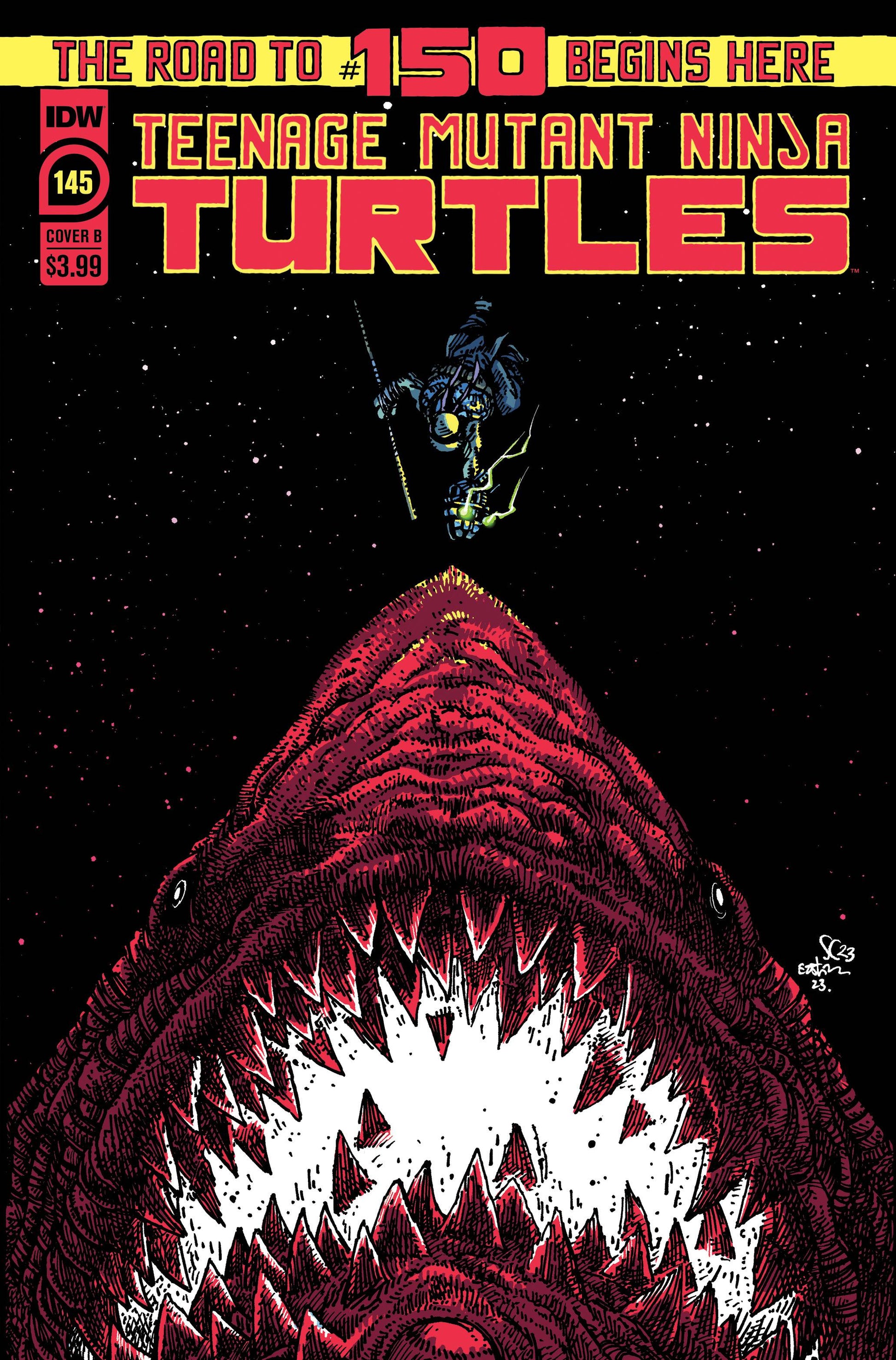 TMNT ONGOING #145 CVR B EASTMAN