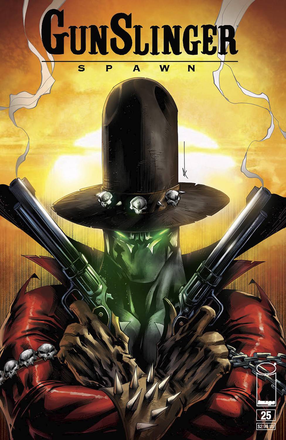GUNSLINGER SPAWN #25 CVR B KEANE