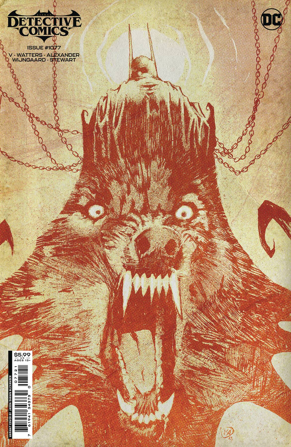 DETECTIVE COMICS #1077 CVR B JASON SHAWN ALEXANDER CSV