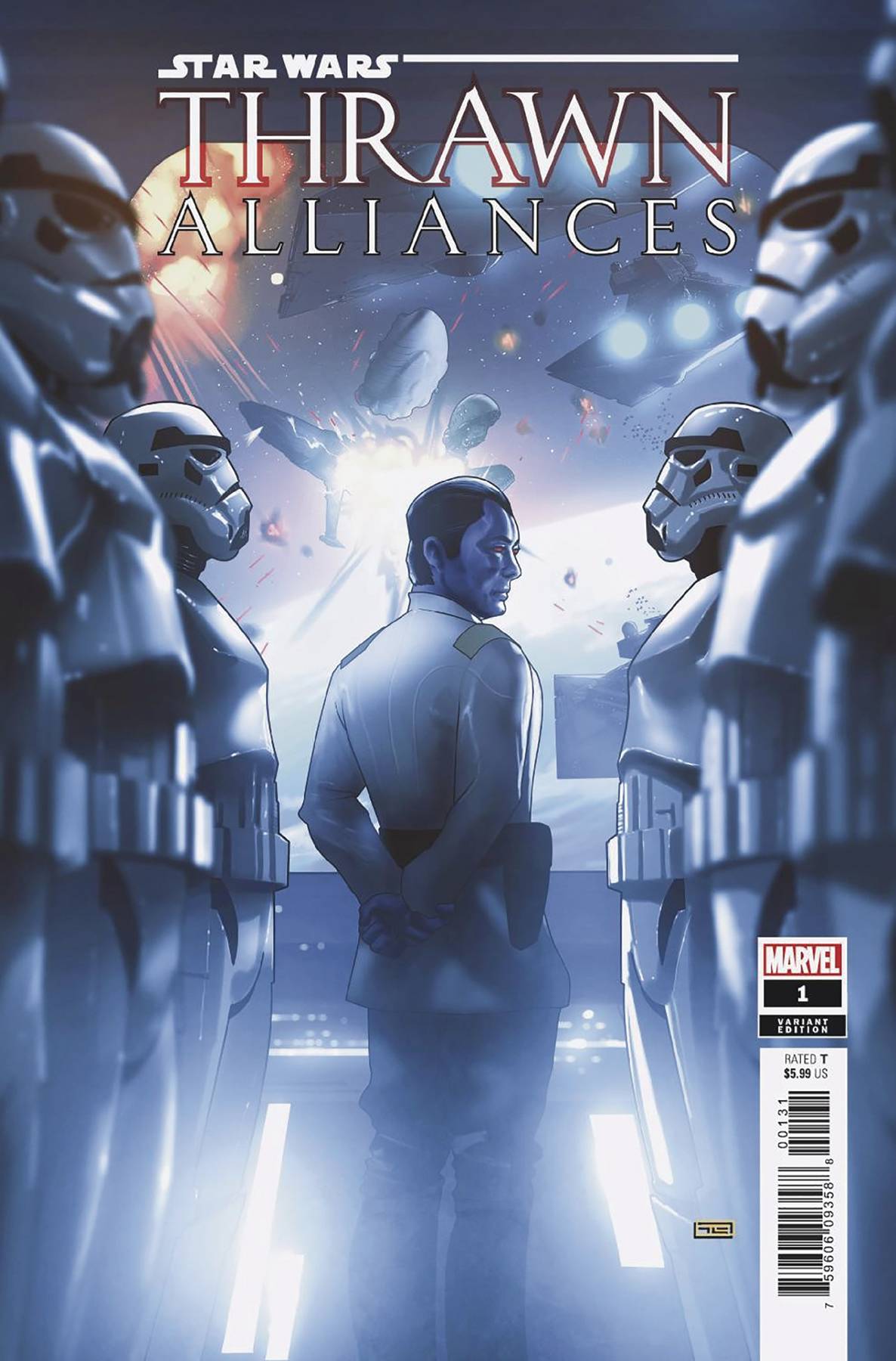 STAR WARS THRAWN ALLIANCES #1 TAURIN CLARKE VAR