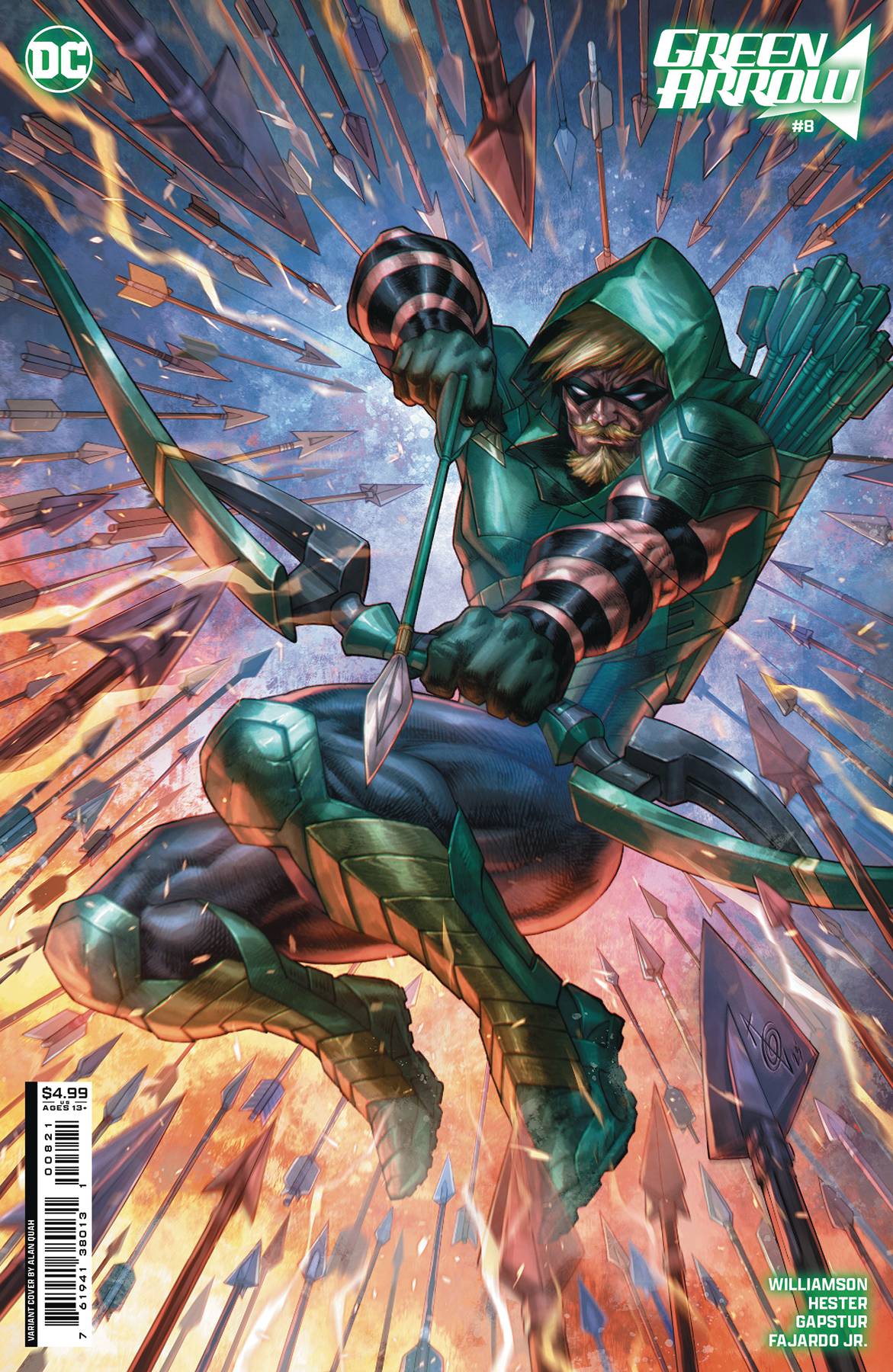 GREEN ARROW #8 (OF 12) CVR B ALAN QUAH CSV