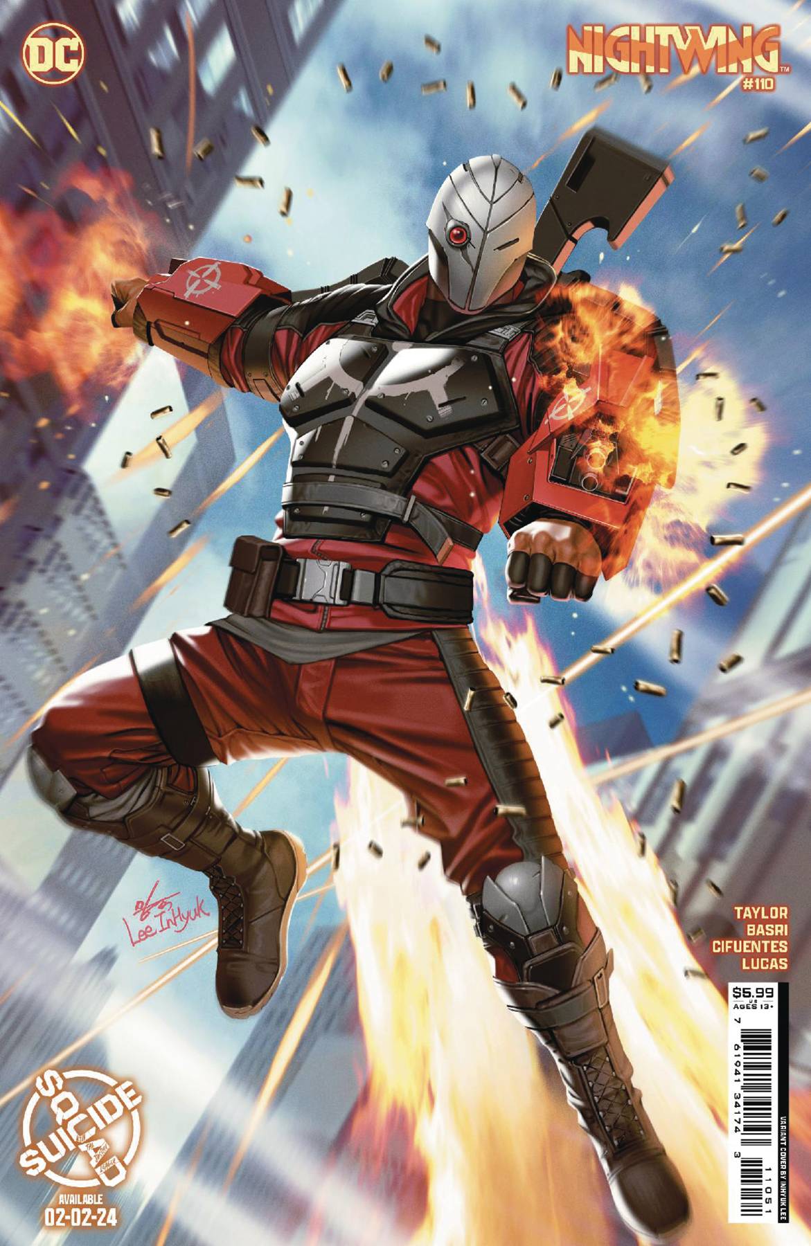 NIGHTWING #110 CVR E LEE SSKAA DEADSHOT CSV