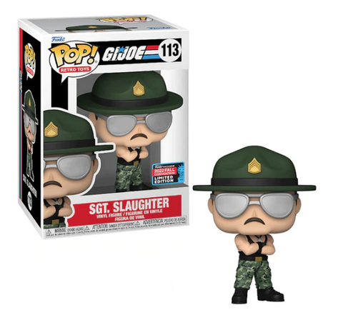 G.I.Joe: Sgt. Slaughter - 2022 Fall Convention Exclusive Funko Pop! Retro Toys
