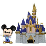 Walt Disney World 50th Anniversary Castle with Mickey Pop! Vinyl Town