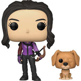 Hawkeye Disney +: Kate Bishop with Lucky the Pizza Dog - Funko Pop! (Pre-order February 2022)