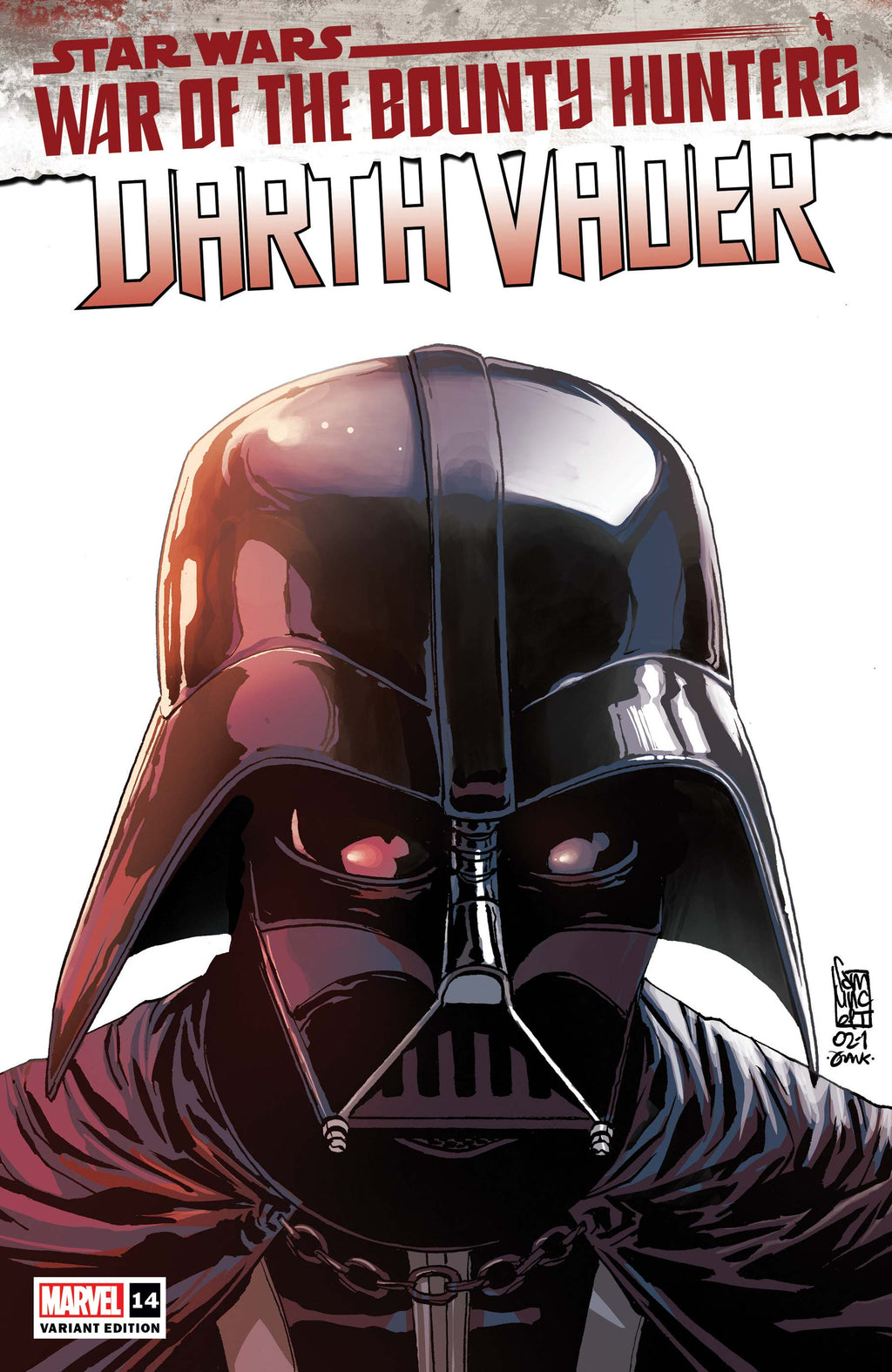 Marvel Comics: Star Wars War of the Bounty Hunters Darth Vader - #14