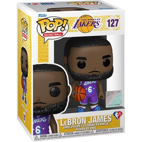 NBA Lakers LeBron James (City Edition 2021) Pop! Vinyl Figure (Pre-order for January 2022)