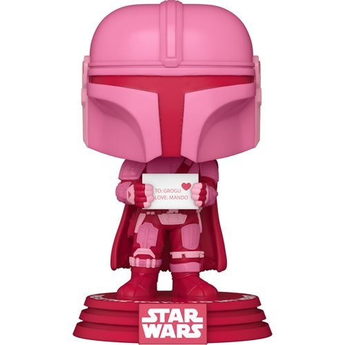 Star Wars Valentines Mandalorian Pop! Vinyl Figure