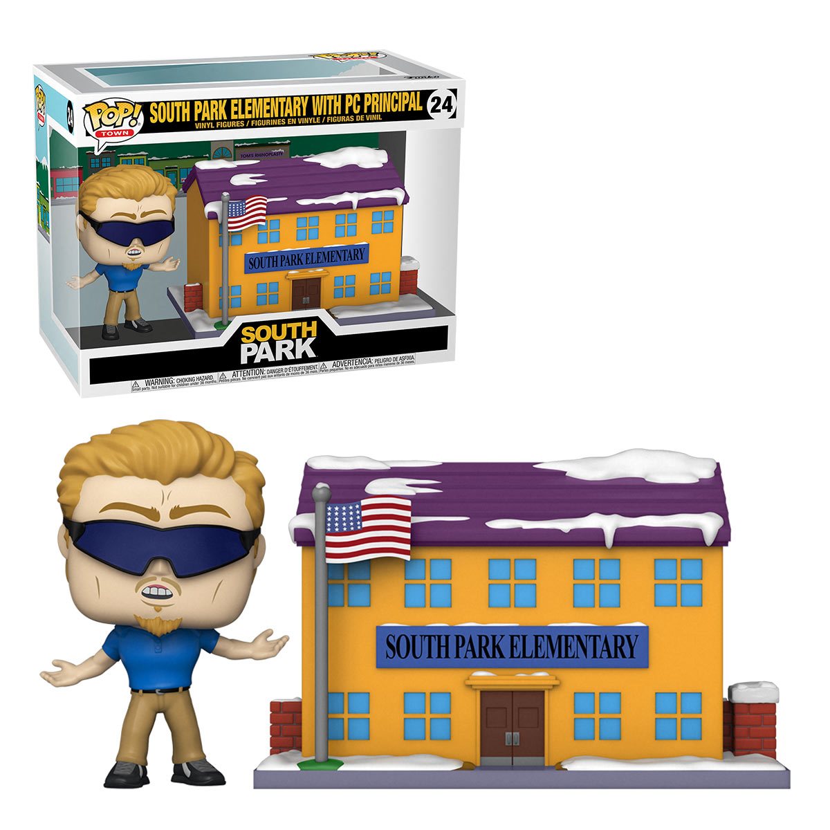 South Park: South Park Elementary with PC Principal - Funko Pop! Town