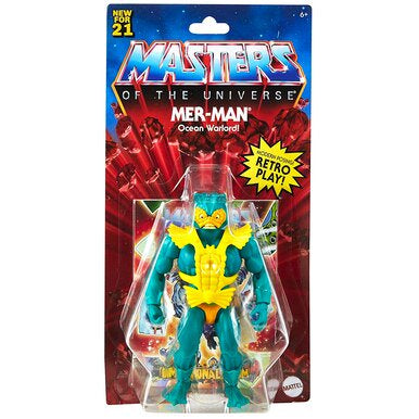Masters of the Universe Mer-Man Ocean Warlord! Action Figure