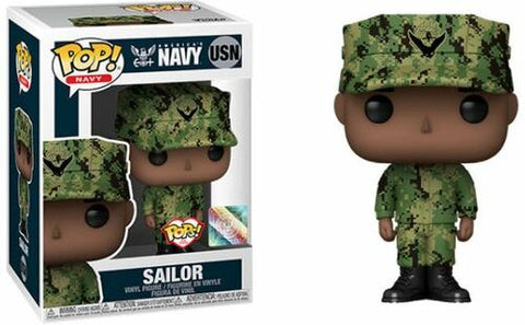 U.S. Navy: Sailor (dark skinned male) - Funko Pop! Navy