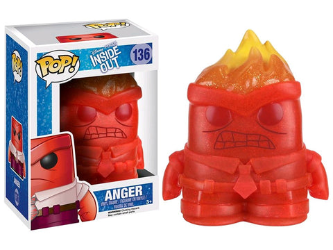 Inside Out: Glitter Anger - Entertainment Earth Exclusive Funko Pop!