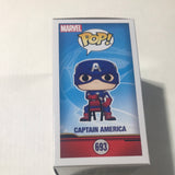 Spider-Man Homecoming Collector Corps Exclusive Captain America Funko Pop! Vinyl