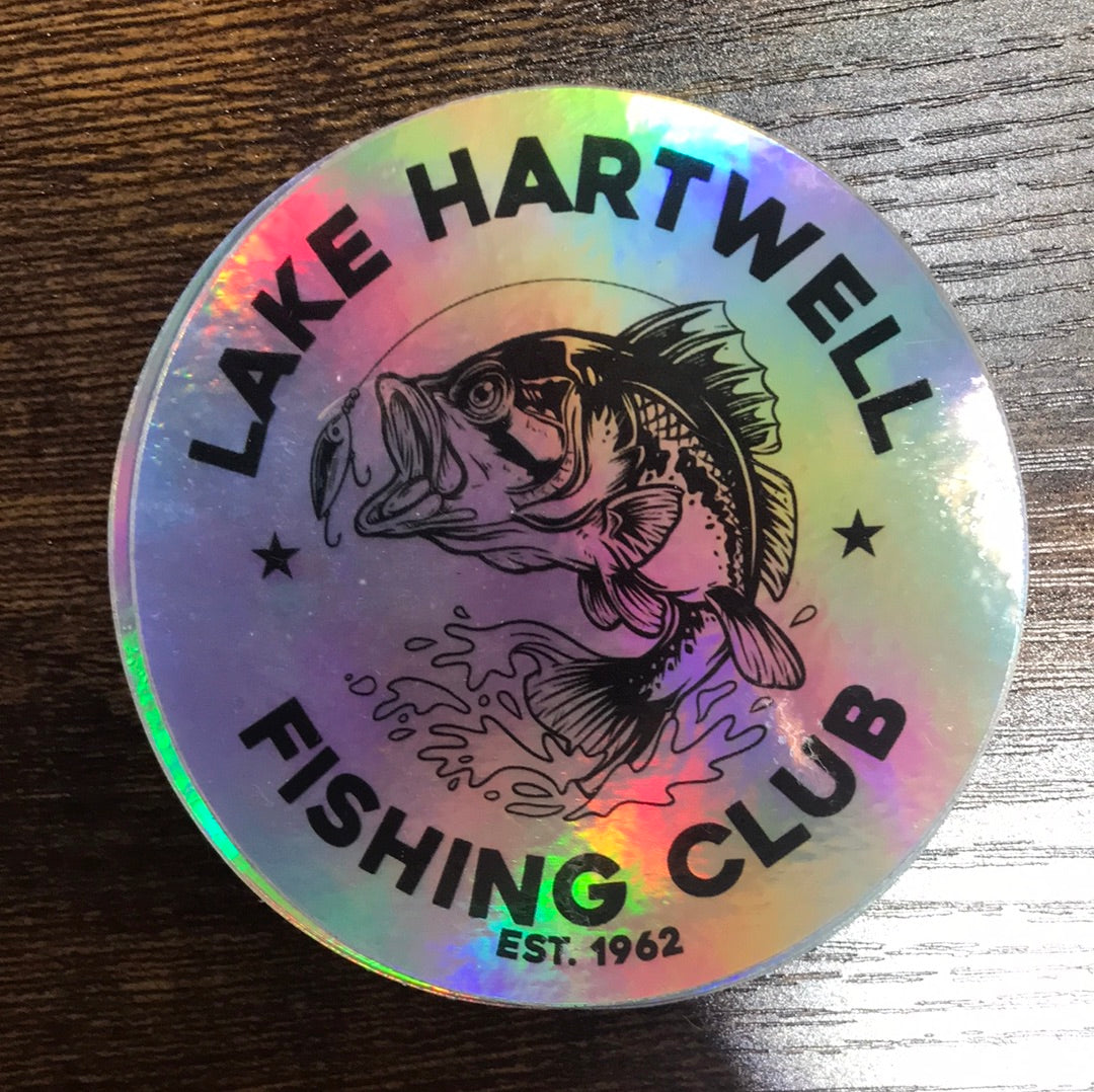 Fishing Club Sticker