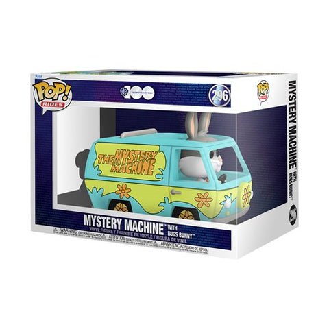 Warner Bros. 100th Anniversary Looney Tunes X Scooby-Doo Mystery Machine With Bugs Bunny Super Deluxe Pop! Ride