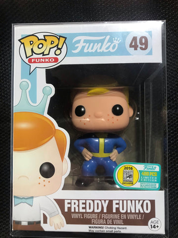 Funko: Vault Boy Freddy Funko - 2016 Comic Com Exclusive Funko Pop! Funko 400PCS