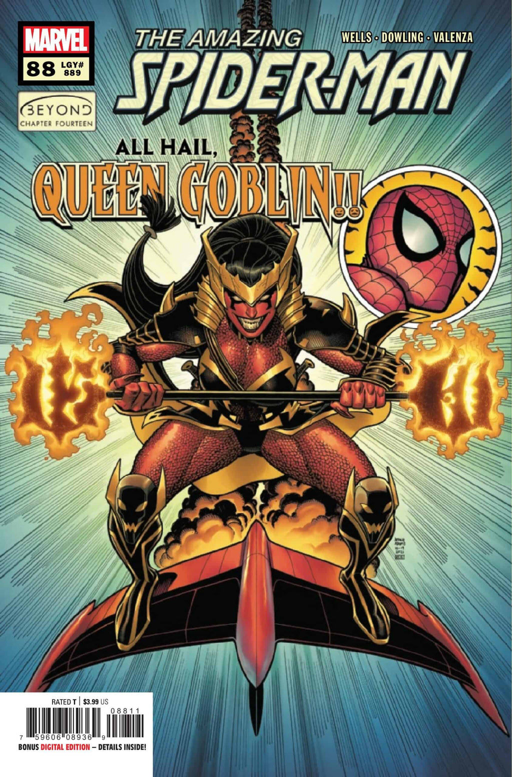 Marvel Comics: The Amazing Spider-Man Enter: The Slingers Beyond Tie-In - #88.BEY