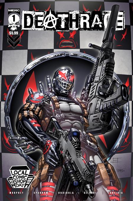 Merc Comics: Deathrage - #1 LCSD Variant