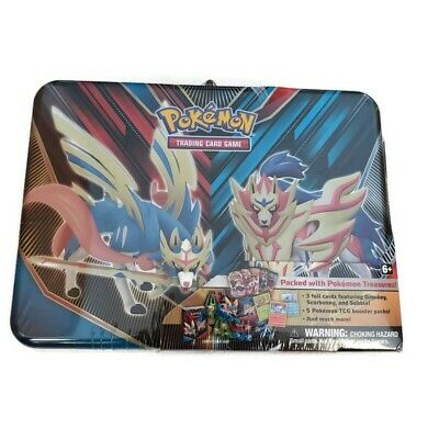 Pokemon TCG 2020 Spring Collectors Chest Lunch Box Tin