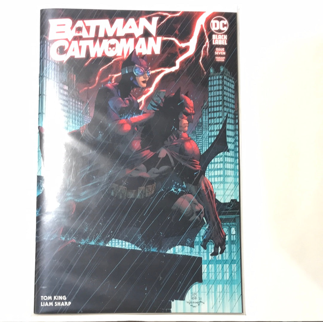 DC Comics: Batman/Catwoman - Black Label Issue 7 Variant Cover
