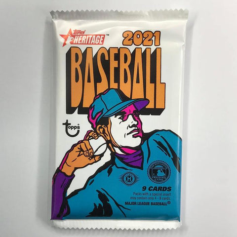 Topps: 2021 Heritage Baseball Cards - Hobby Pack