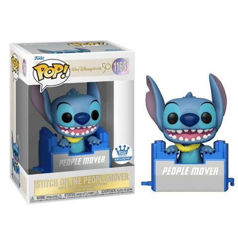 Walt Disney World 50th: Stitch on the People Mover - Funko Pop!