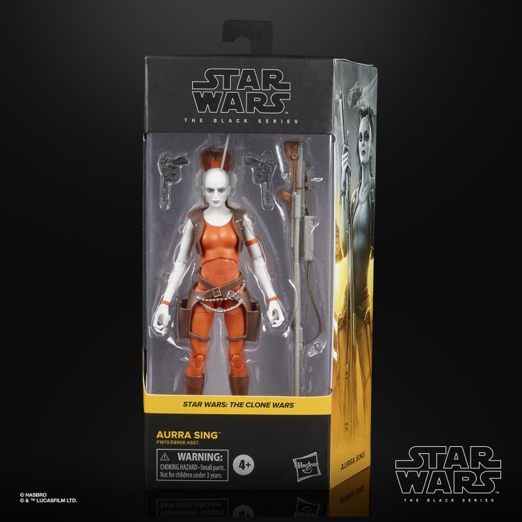 Star Wars The Clone Wars: Aurra Sing - The Black Series Action Figure