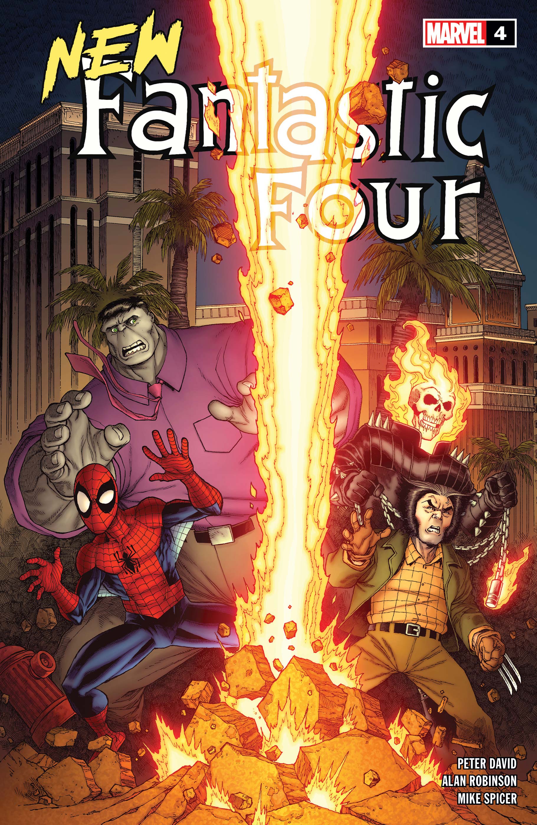 Marvel Comics: New Fantastic Four - #4