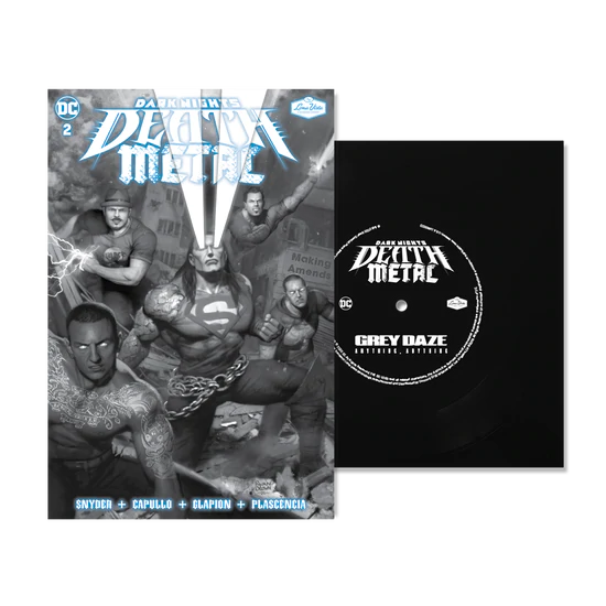 DC Comics: Dark Knights Death Metal with Soundtrack - #2 (black and white)