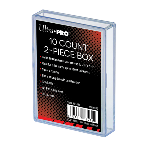 Ultra•Pro: 10 Count 2-Piece Box