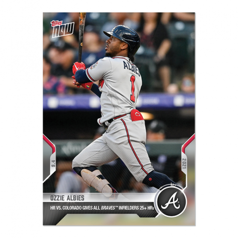 Topps: 2021 Now Ozzie Albies (#761) (LE: 354)