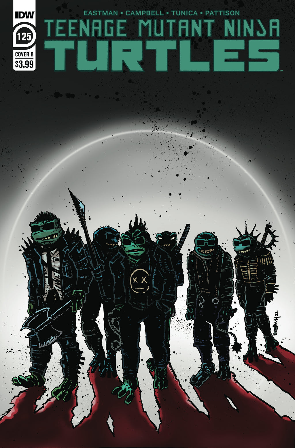 IDW Comics: Teenage Mutant Ninja Turtles - #125