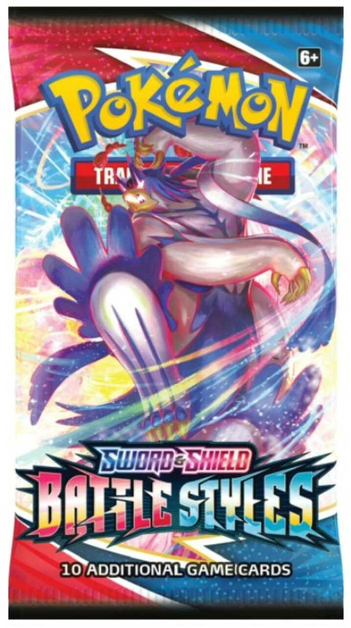 Pokemon Sword & Shield Battle Styles TCG Pack