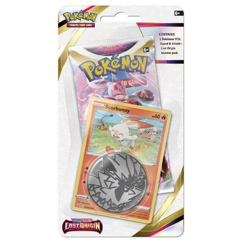 Pokémon: Lost Origin Scorbunny - Single Pack Blister