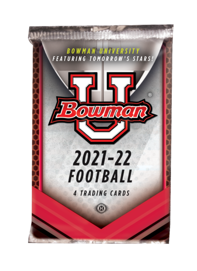 Topps: Bowman University 2021-22 Football - Hobby Pack