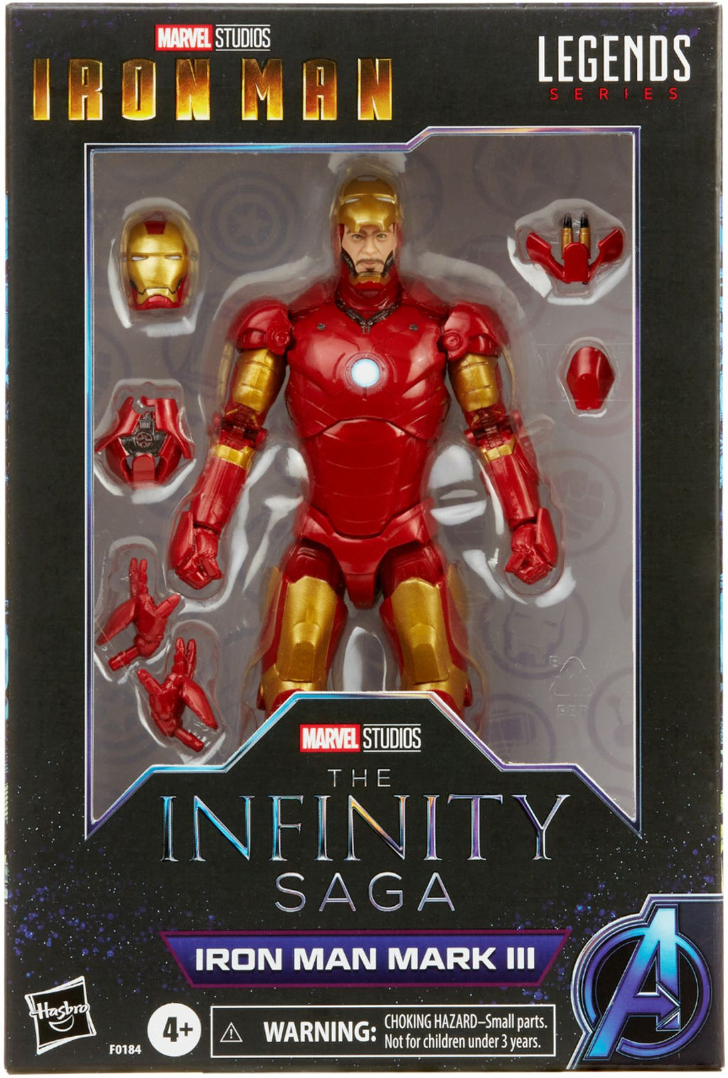 Marvel Legends Series: Iron Man Mark III - The Infinity Saga Action Figure