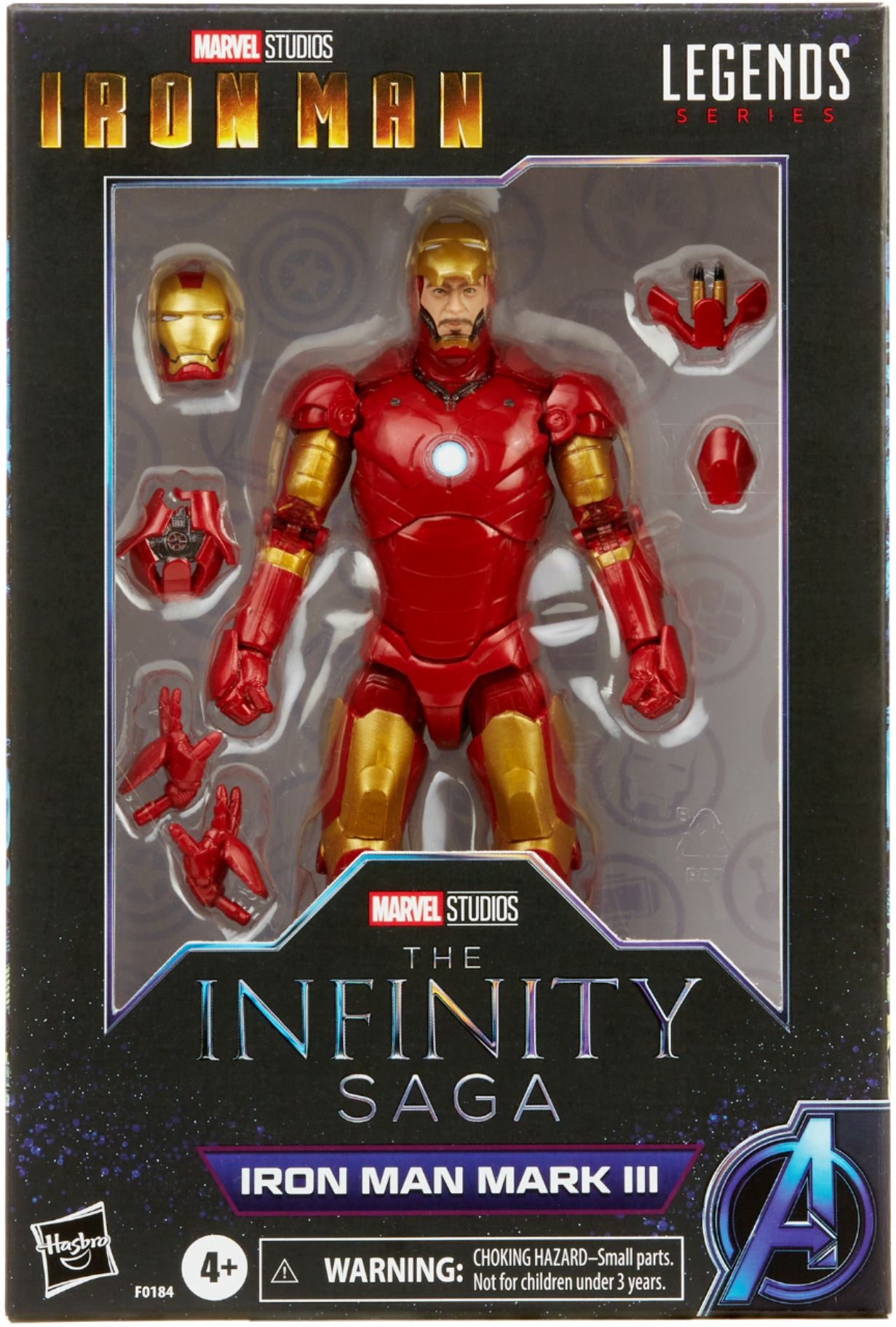 Marvel Legends Series: Iron Man Mark III - The Infinity Saga Action Figure
