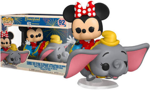 Disneyland 65th: Minnie Mouse Dumbo the Flying Elephant Attraction - Funko Pop! Rides