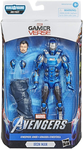 Gamer Verse Avengers: Iron Man in Atmosphere Armor - 6” Action Figure