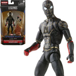 Marvel Legends Series Spider-Man No Way Home: Black & Gold Suit Spider-Man - Action Figure