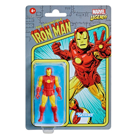 Marvel Legends: Iron Man - Retro 375 Collection 3/4” Action Figure