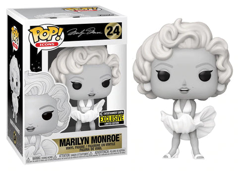 Marilyn Monroe: Black and White Marilyn Monroe - Entertainment Earth Exclusive Funko Pop! Icons