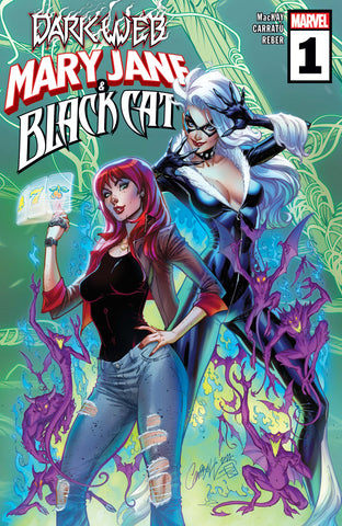 Marvel Comics: Dark Web Mary Jane & Black Cat - #1