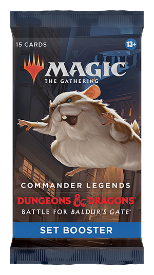 Magic The Gathering: Commander Legends D&D Battle for Baldur’s Gate - Set Booster Pack