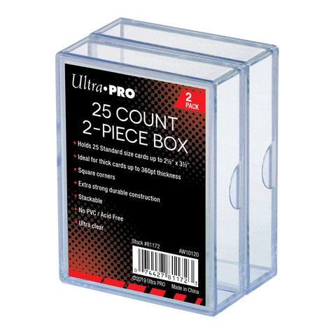 Ultra•Pro: 25 Count 2-Piece Box